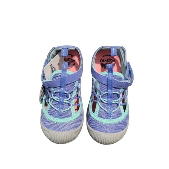 OshKosh B'gosh Other - OshKosh B'Gosh Baby-Girl's Atka Mesh Athletic Bumptoe Cutout Sneaker, Periwinkle